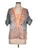 Rapsodia Orange Short Sleeve Blouse Size L (estimated) - photo 1