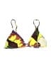 Unbranded Animal Print Floral Yellow Swimsuit Top Size M (estimated) - photo 1