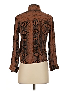Topshop Long Sleeve Blouse (view 2)