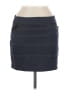 BCBGeneration Solid Blue Gray Casual Skirt Size 8 - photo 1