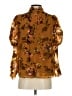 French Connection Brown 3/4 Sleeve Blouse Size S - photo 2