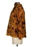 French Connection Brown 3/4 Sleeve Blouse Size S - photo 5