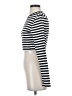 Unbranded Stripes White Silver Long Sleeve Turtleneck Size S (estimated) - photo 5