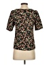 Ann Taylor LOFT Black Short Sleeve Blouse Size XS - photo 2
