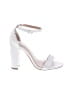 Steve Madden White Sandals Size 8 - photo 1