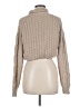 Shein 100% Polyester Tan Turtleneck Sweater Size 6 - photo 2