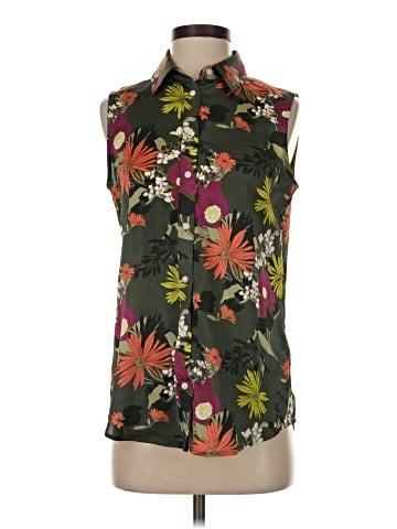 Banana Republic Sleeveless Button-Down Shirt (view 1)