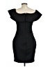 Guess Solid Black Cocktail Dress Size L - photo 2