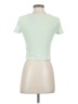 Elodie Green Short Sleeve Henley Size S - photo 2