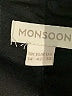 Monsoon 100% Polyester Black Cocktail Dress Size 10 - photo 4