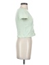 Elodie Green Short Sleeve Henley Size S - photo 4