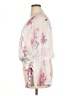 Leith 100% Polyester Floral Ivory Long Sleeve Blouse Size XL - photo 5