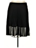 Pleione 100% Polyester Solid Black Formal Skirt Size M - photo 1