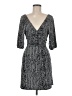 BCBGeneration Gray Cocktail Dress Size M - photo 1