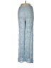 Meshki Stars Blue Casual Pants Size L - photo 2