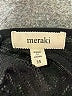 Meraki 100% Polyester Black Short Sleeve Top Size M - photo 4