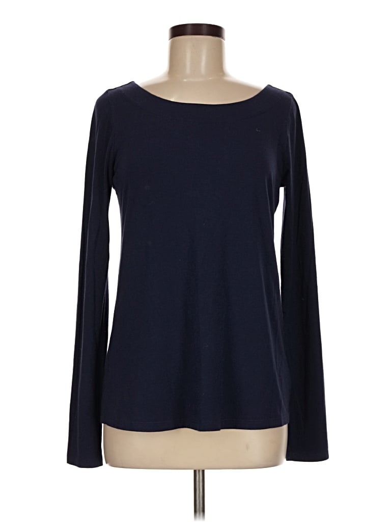 Pre-owned Lilly Pulitzer Long Sleeve T-shirt In Blue