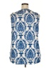 Xieerduo Blue Sleeveless Blouse Size XXL - photo 2