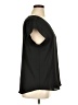 Halogen Black Short Sleeve Blouse Size XL - photo 4