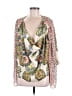 Unbranded 100% Polyester Ivory Kimono Size L - photo 1