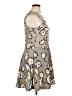 Apt. 9 Print Gray Casual Dress Size XL - photo 4
