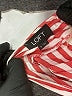 Ann Taylor LOFT 100% Rayon Stripes Red Romper Size 6 - photo 4