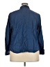 ModCloth 100% Cotton Blue Long Sleeve Button-Down Shirt Size 2X - photo 2