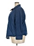 ModCloth 100% Cotton Blue Long Sleeve Button-Down Shirt Size 2X - photo 5