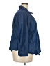 ModCloth 100% Cotton Blue Long Sleeve Button-Down Shirt Size 2X - photo 4