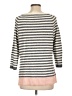 Talbots Stripes Gray Pullover Sweater Size L - photo 2