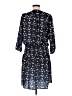 Betabrand 100% Polyester Hearts Blue Casual Dress Size M - photo 2