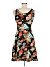 Assorted Brands Floral Black Cocktail Dress Size M - photo 2