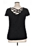 Belle Du Jour 100% Polyester Black Short Sleeve Top Size XL - photo 2