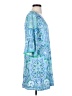 Hale Bob Paisley Blue Casual Dress Size S - photo 4