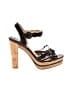 FRYE Black Wedges Size 8 1/2 - photo 1