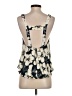 Intermix 100% Silk Ivory Sleeveless Silk Top Size S - photo 2