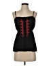 Love Tree Black Sleeveless Blouse Size S - photo 1