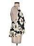 Intermix 100% Silk Ivory Sleeveless Silk Top Size S - photo 4