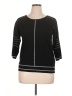 Pure Amici Black Pullover Sweater Size XL - photo 1