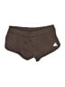 Adidas Solid Brown Athletic Shorts Size L - photo 1
