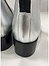 Acne Studios Silver Leather Jensen Ankle Boots Size EU 39 - photo 8