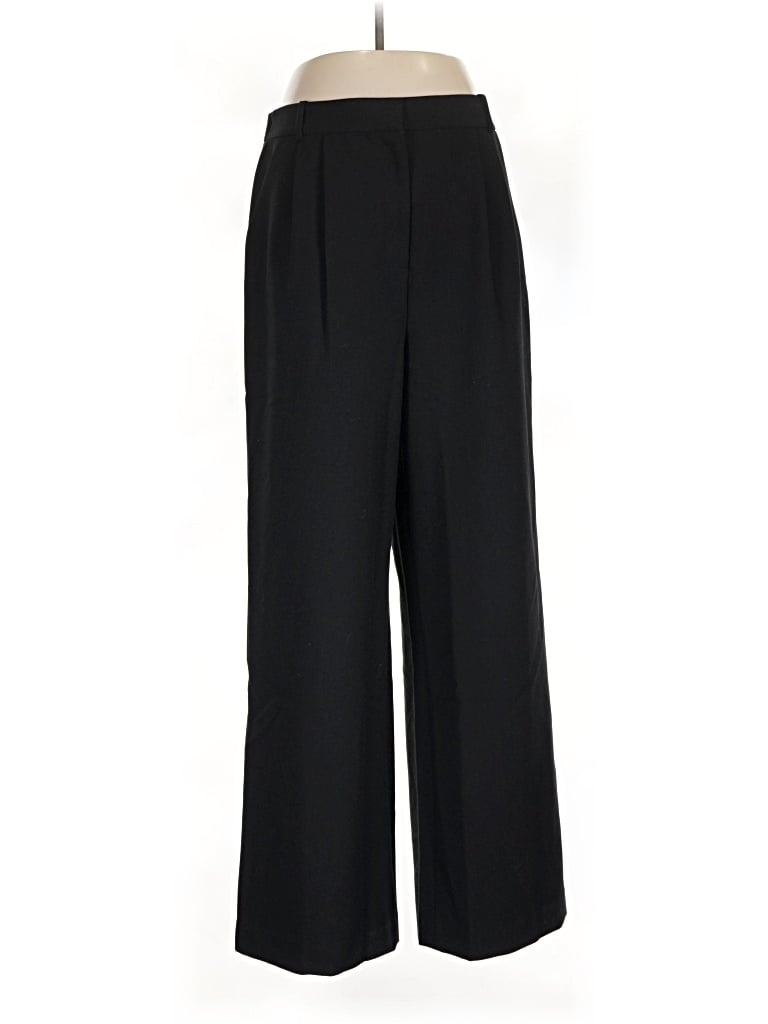 Pre-owned Open Edit Dress Pants In Black