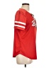 Fanatics 100% Polyester Red Short Sleeve Henley Size L - photo 4