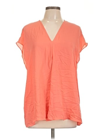 Lauren by Ralph Lauren Short Sleeve Blouse (view 1)