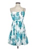 Speechless 100% Polyester Tropical Blue Cocktail Dress Size S - photo 1