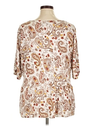 AGB 3/4 Sleeve Blouse (view 2)