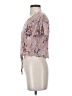 Mudd 100% Rayon Pink Short Sleeve Blouse Size S - photo 5