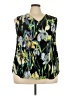 Jones Studio Black Sleeveless Blouse Size 3X - photo 1