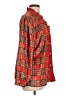Unbranded Plaid Red Long Sleeve Button-Down Shirt Size L - photo 4
