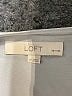 Ann Taylor LOFT Gray 3/4 Sleeve Blouse Size Lg Petite - photo 7